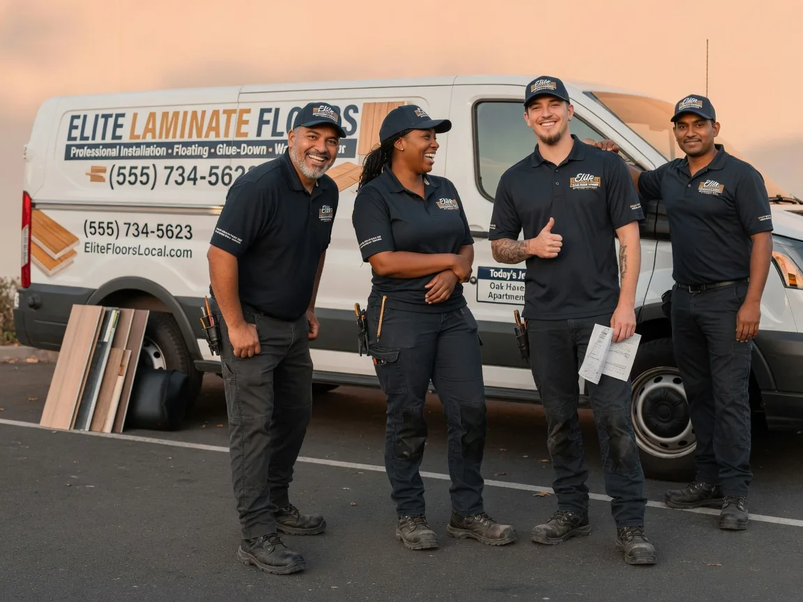 Laminate flooring installation company in Wall, SD